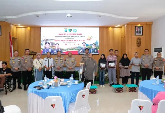 Bakti Kesehatan Polda Kaltim
