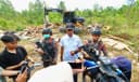 Tim Gabungan Bongkar Bangunan Liar di Kawasan Konservasi Tahura Bukit Soeharto