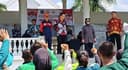 Wali Kota Neni Tinjau Pemusatan Latihan Paskibra Kota Bontang Jelang HUT RI Ke-81