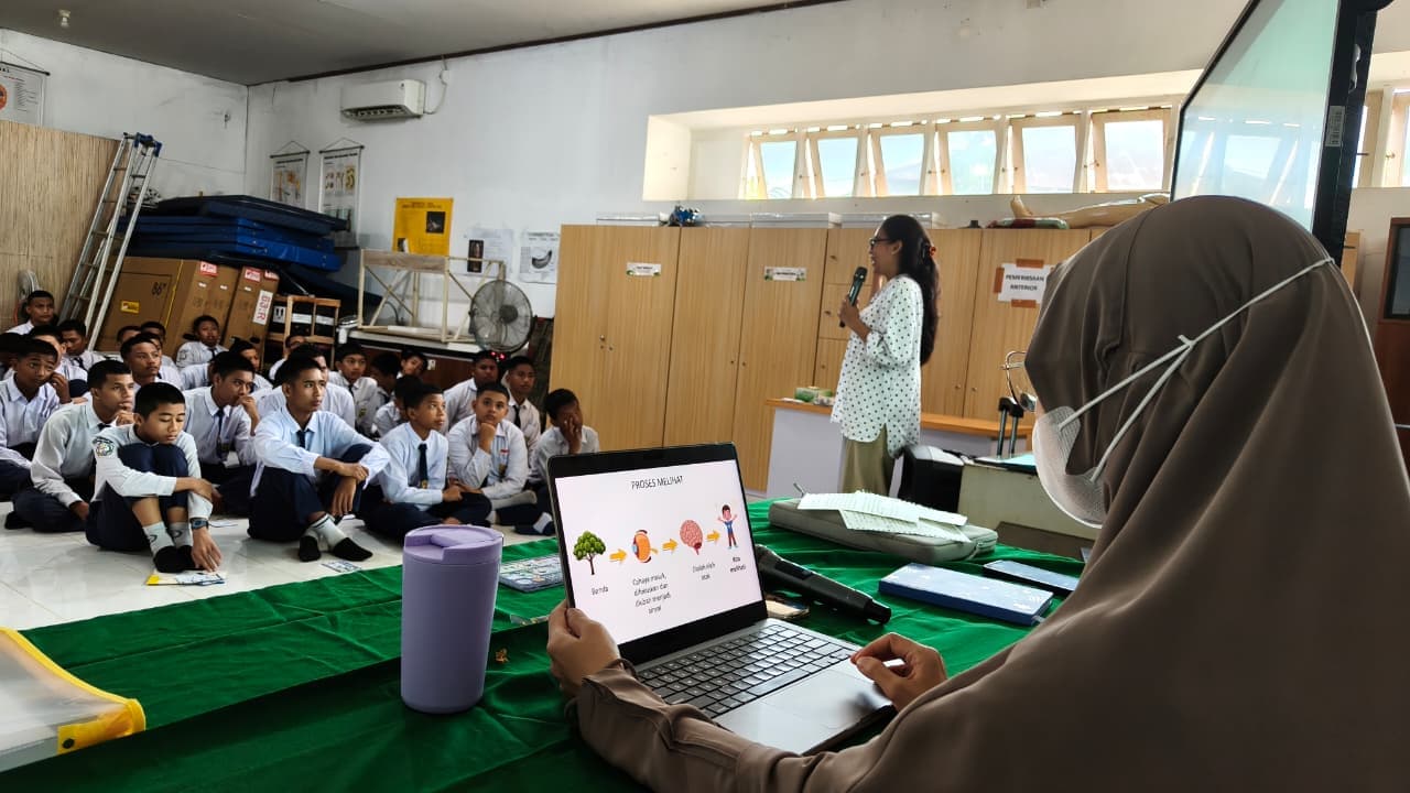 Edukasi dan Skrining Kesehatan Mata di SMP 2 Sangatta Utara
