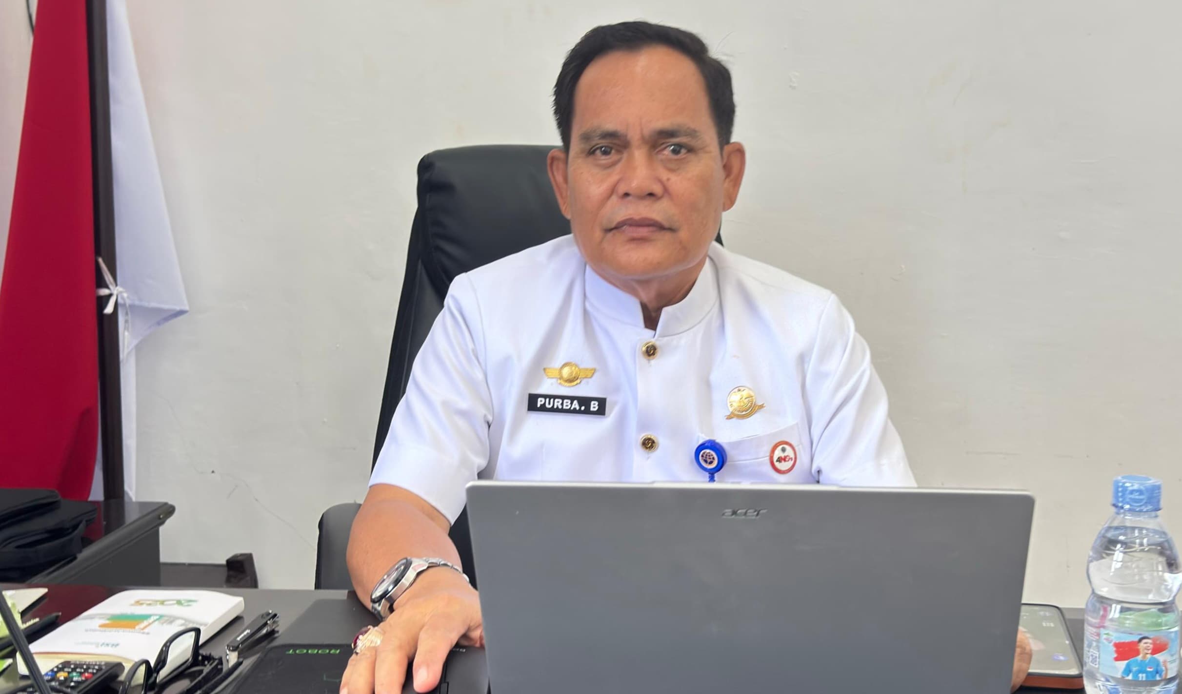 Kepala UPBU Melalan Kutai Barat, Bernard Repelita Purba