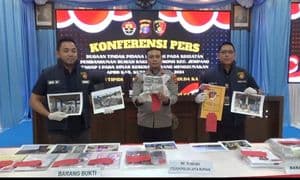 Konferensi pers Korupsi Proyek RS Bekokong