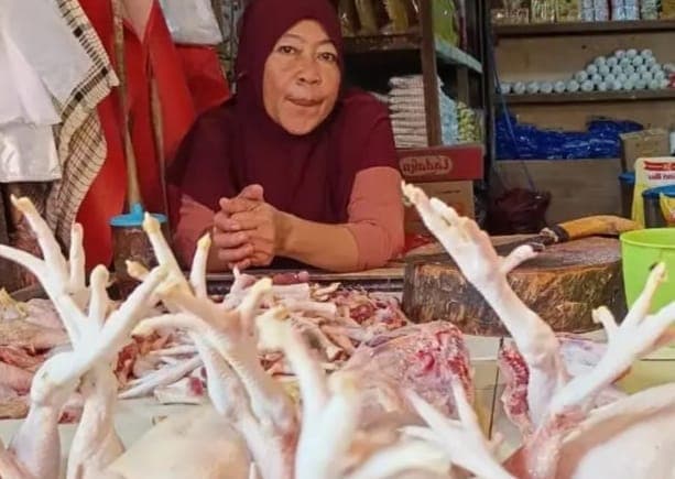 Pedagang Ayam Pasar Sepinggan