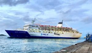 Kapal di Pelabuhan Semayang Balikpapan