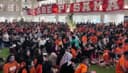 Suasana Meriah saat Rudy Mas’ud Ikut Nobar Borneo FC versus Persijap Jepara
