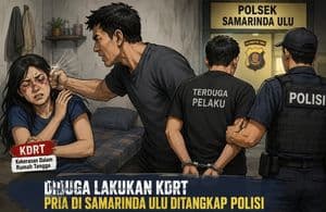 Suami pukul istri 