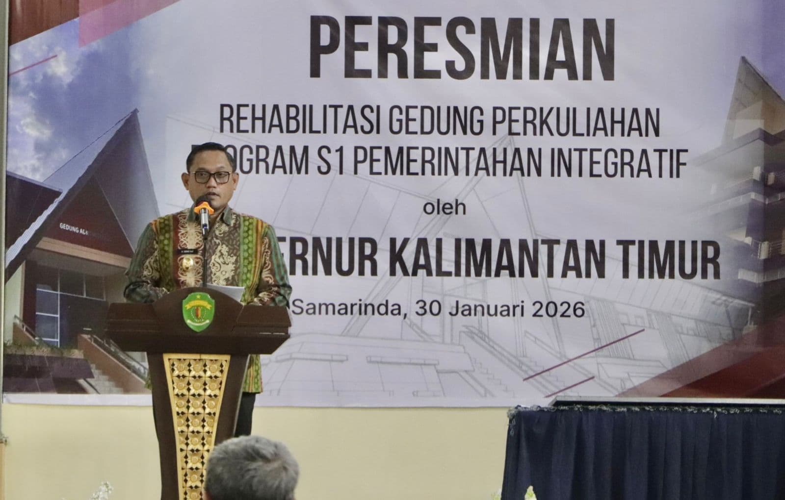 Wagub Kaltim Seno Aji