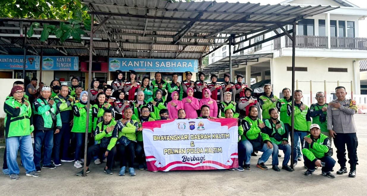 aksi sosial Polda Kaltim