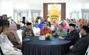Agus Haris bersama Rombongan Wakil Bupati Mamuju Tengah