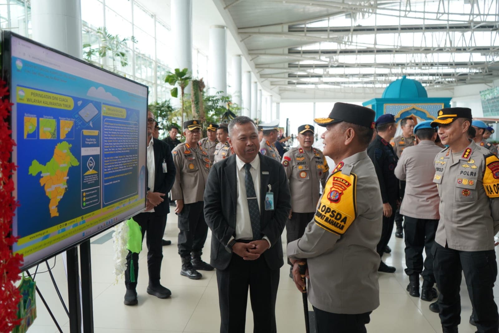 Inspeksi Polda Kaltim